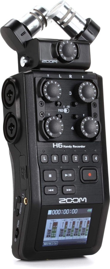 Zoom H6 + capsules